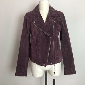 [BLANKNYC] Women's Suede Moto Jacket Outerwear M